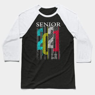 Senior 2021 Graduation Class of 21 Baseball T-Shirt